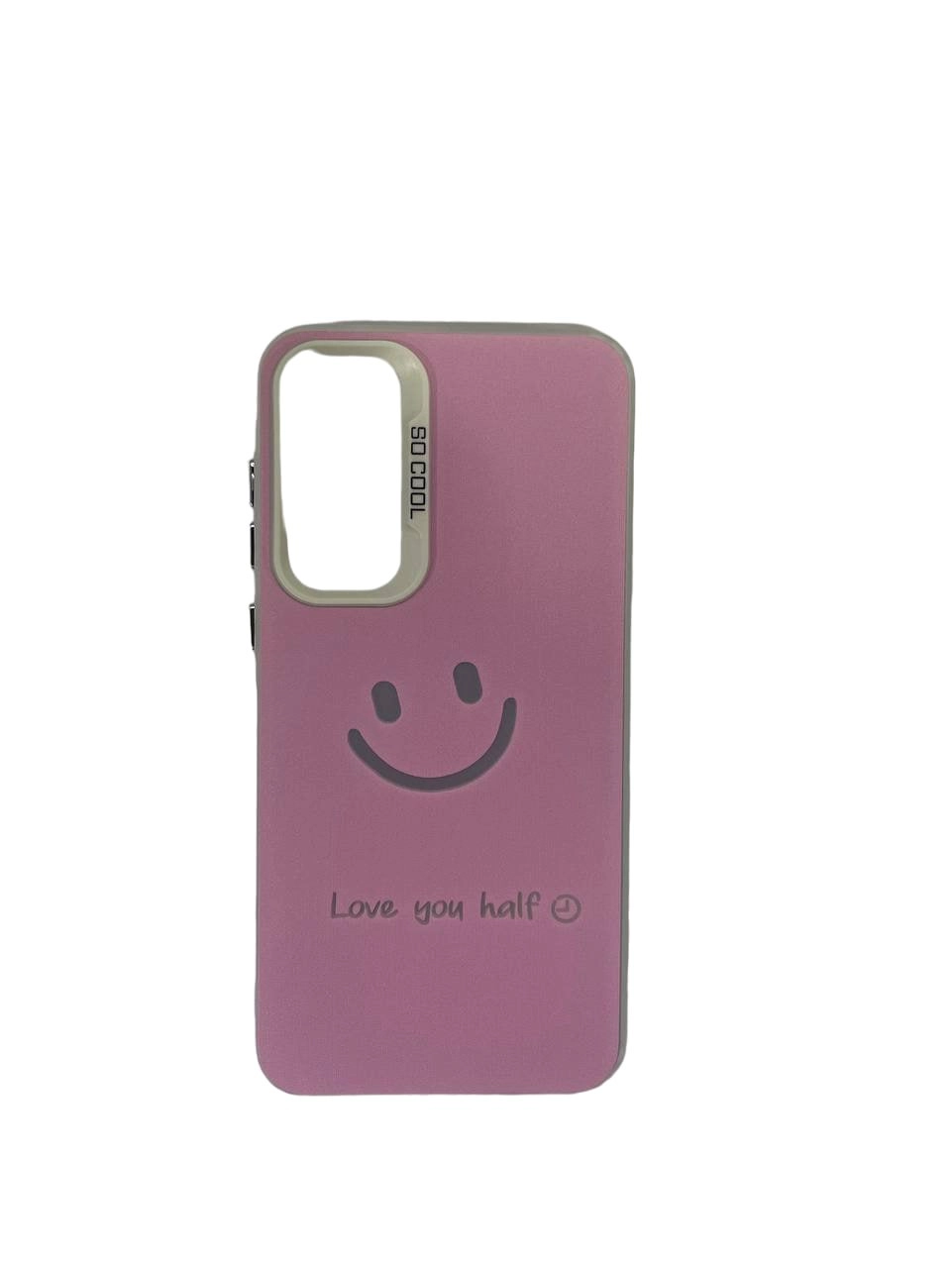 Чехол для Samsung A05S розовый с необычным дизайном купить