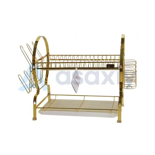 Сушилка для посуды от Life Smile (золотистый) купить