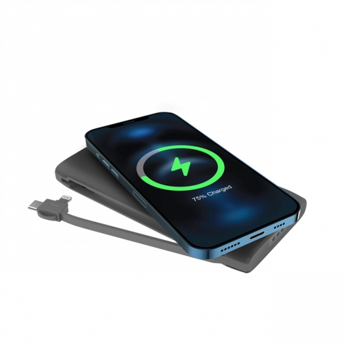 Powerology 8 in 1 elektr stantsiyasi 10000Mah, kabel orqali va simsiz zaryadlovchi O'zbekistonda