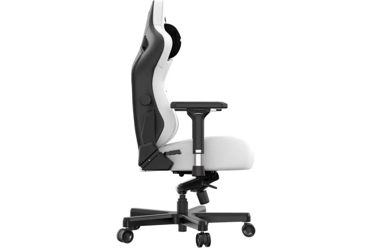 Anda Seat Kaiser 3 Size L White PVC o‘yin kreslosi bo'lib to'lash