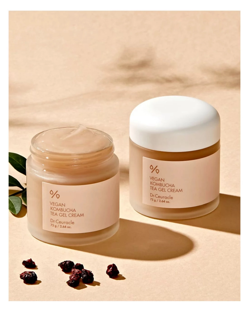 Dr.Ceuracle  Vegan Kombucha Tea Gel Cream 75 ml- yuz uchun krem O'zbekistonda