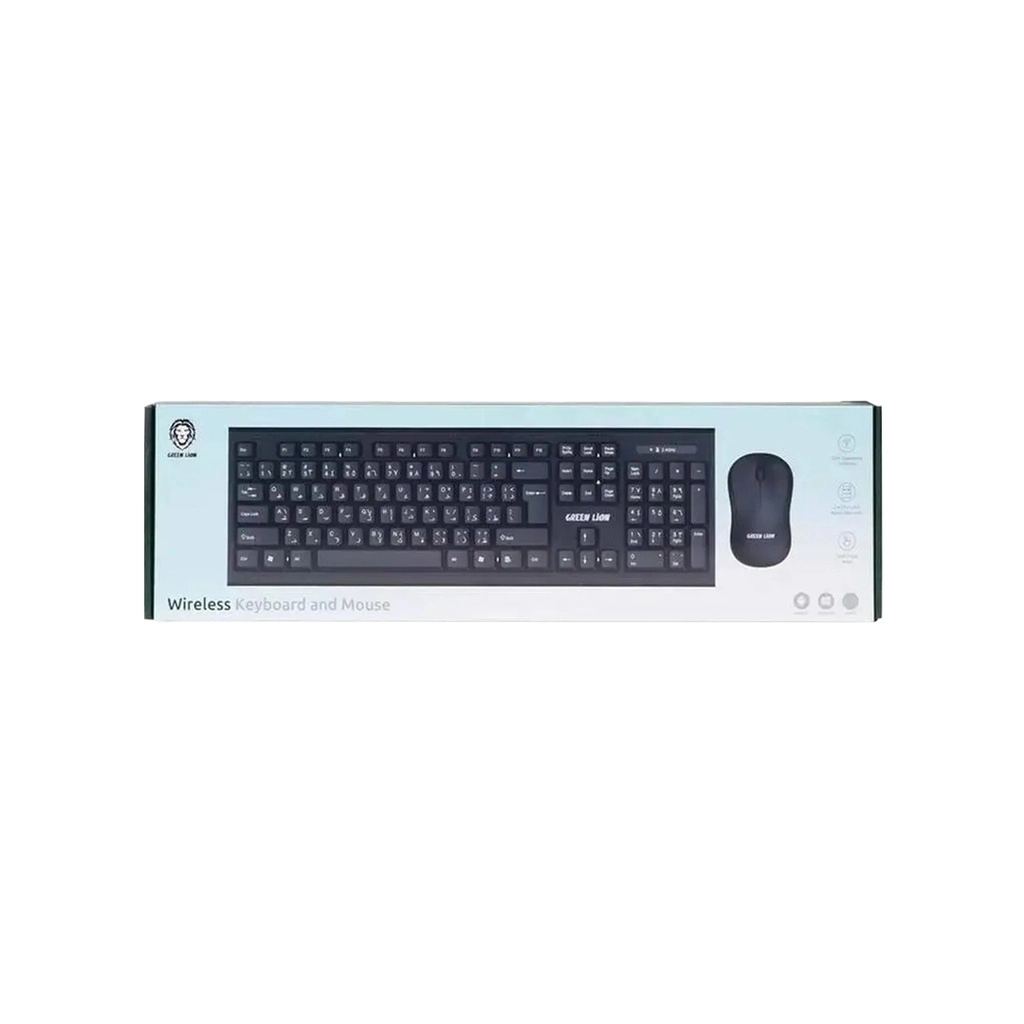 Клавиатура беспроводная Green Lion Wireless Keyboard And Mouse - фото №3 Клавиатура беспроводная Green Lion Wireless Keyboard And Mouse недорого