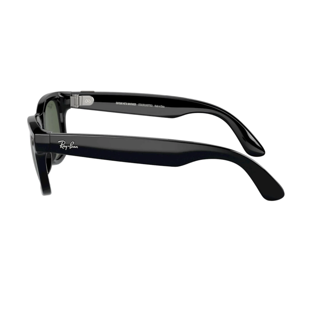 Ray-Ban Meta Wayfarer RW4012 (Gen 2) Shiny Black yashil linzali aqlli ko'zoynaklari narxi