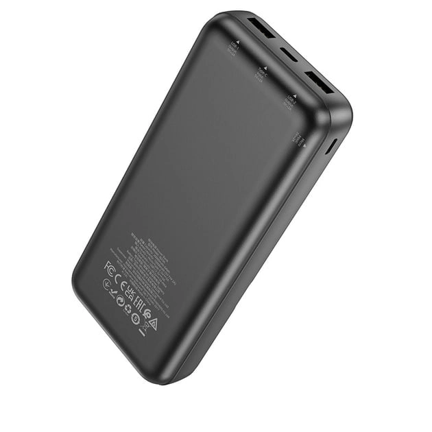 Портативный аккумулятор Borofone BJ33A 20000mAh черный - фото №4 Портативный аккумулятор Borofone BJ33A 20000mAh черный в Узбекистане