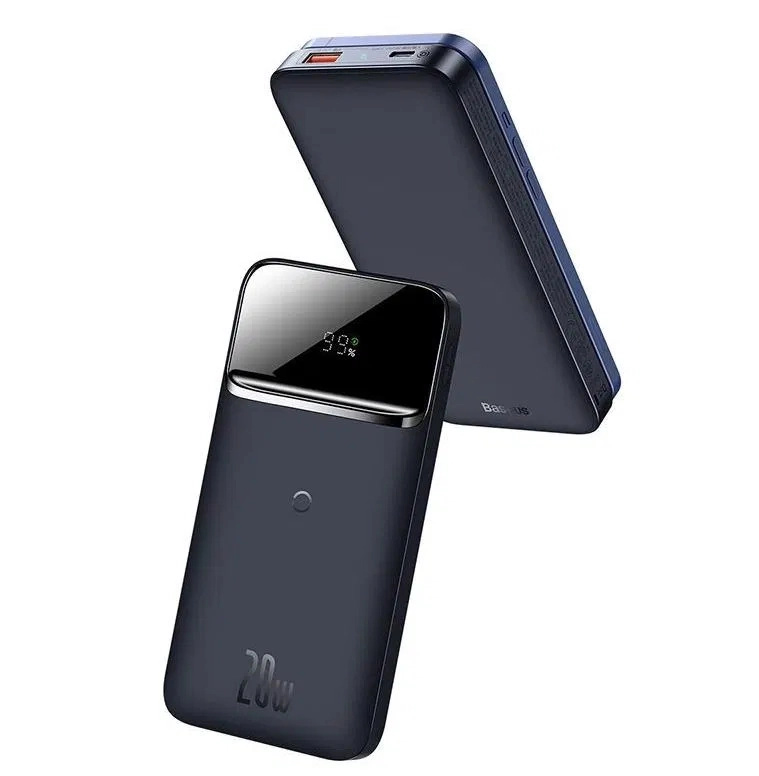Внешний аккумулятор с беспроводной зарядкой Baseus Magnetic Wireless Quick Charging Power Bank 10000mAh 20W (PPMT-03) в Узбекистане