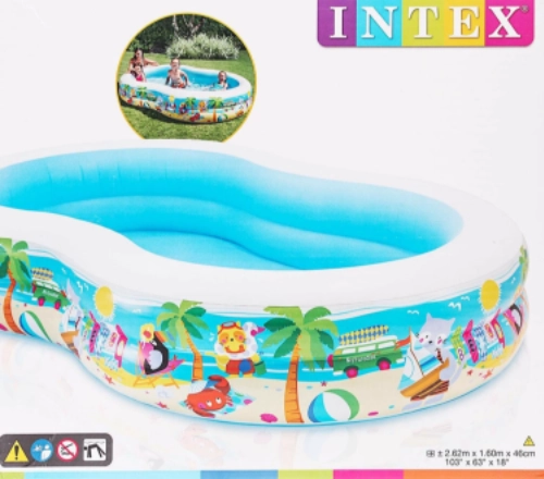 Intex 56490 "Laguna" 3 yoshdan kattalar uchun shishiriladigan basseyni O'zbekistonda