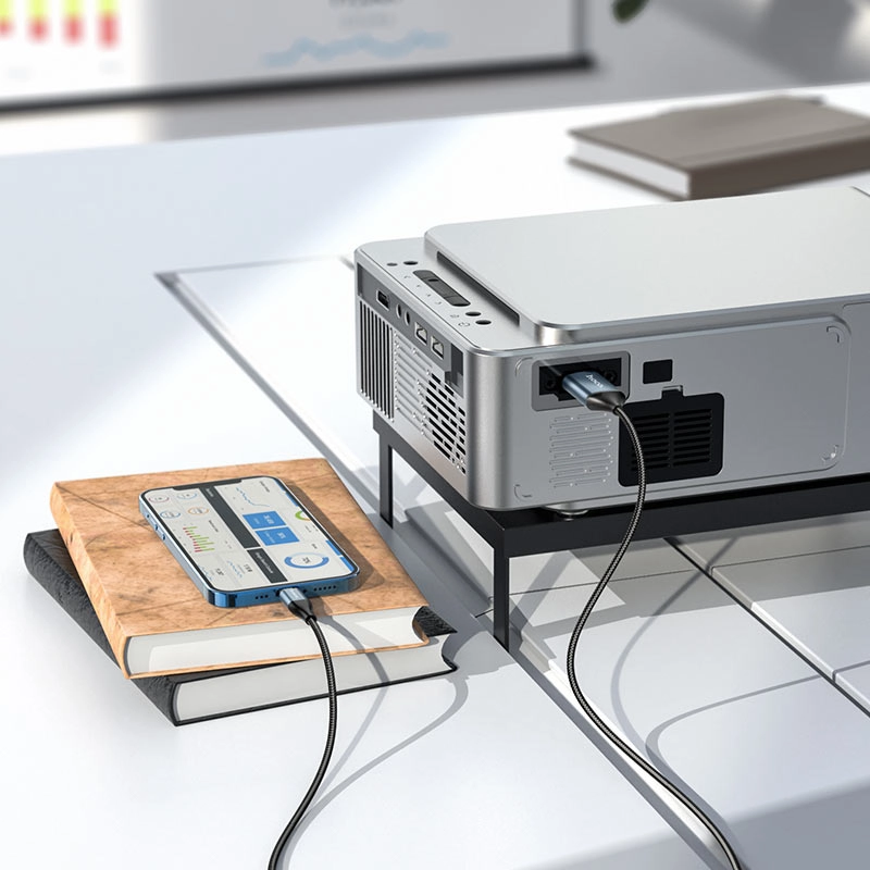 Кабель Hoco UA15 Lightning HDMI рассрочка