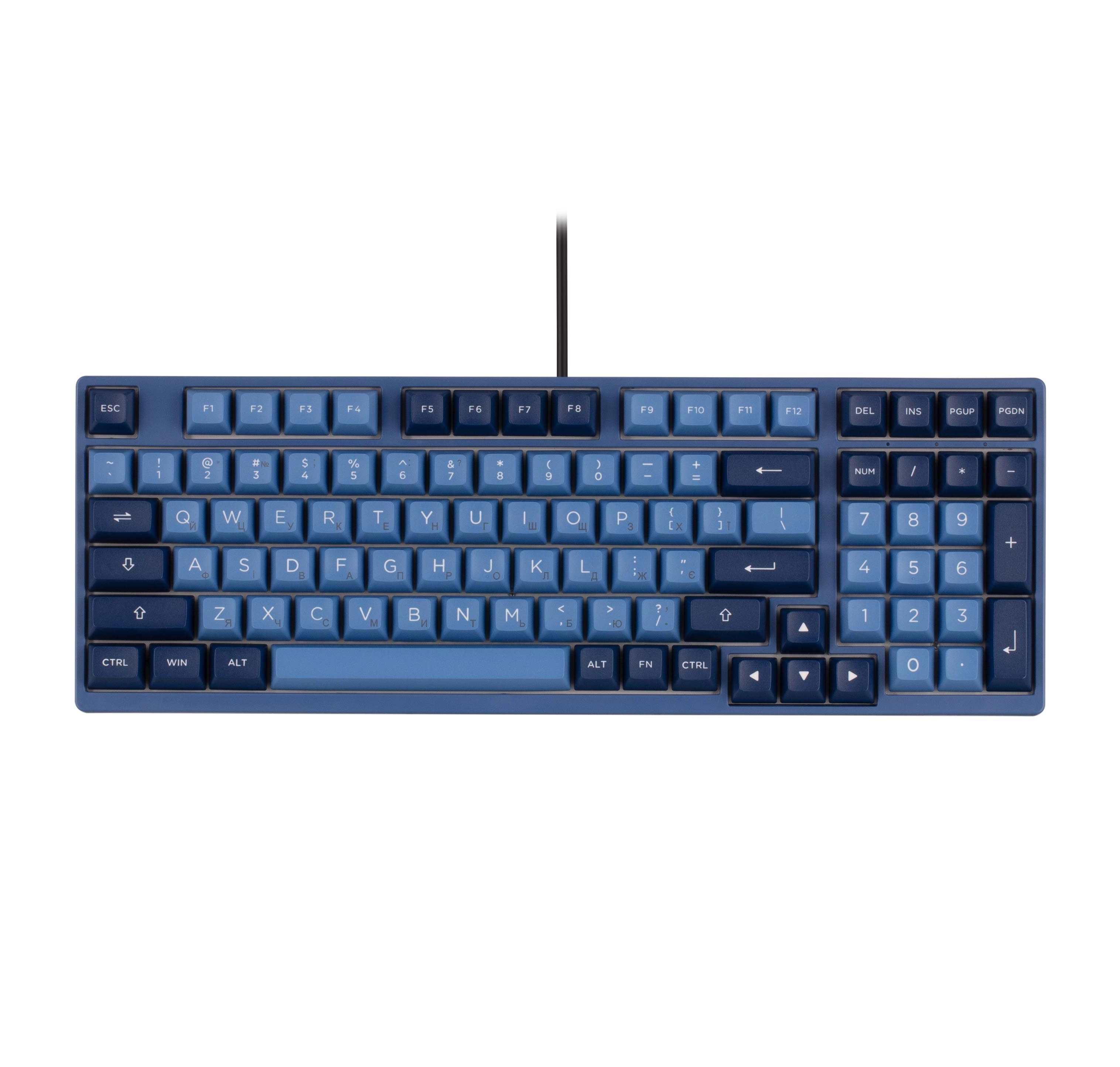 Akko 3098B Ocean Star CS Jelly White RGB klaviaturasi sotib olish