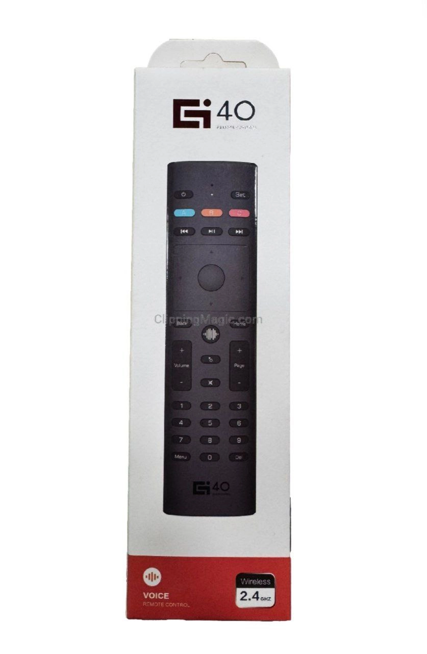 Беспроводной пульт G40S с микрофоном онлайн