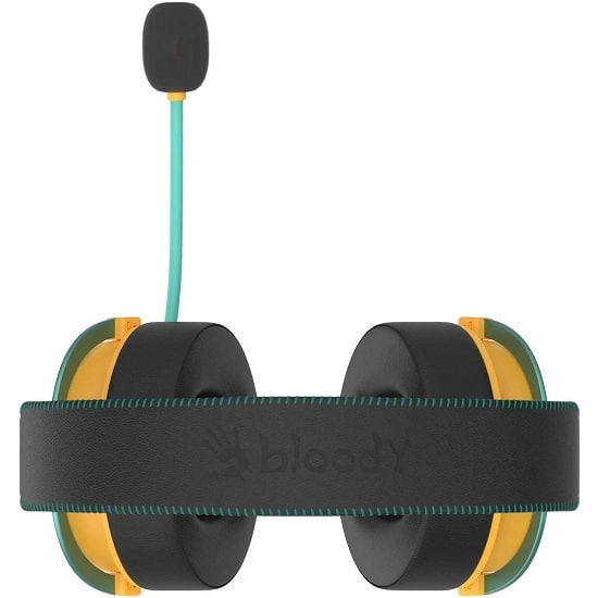 A4TECH Bloody M595 Renegade sariq o'yin quloqchinlari onlayn