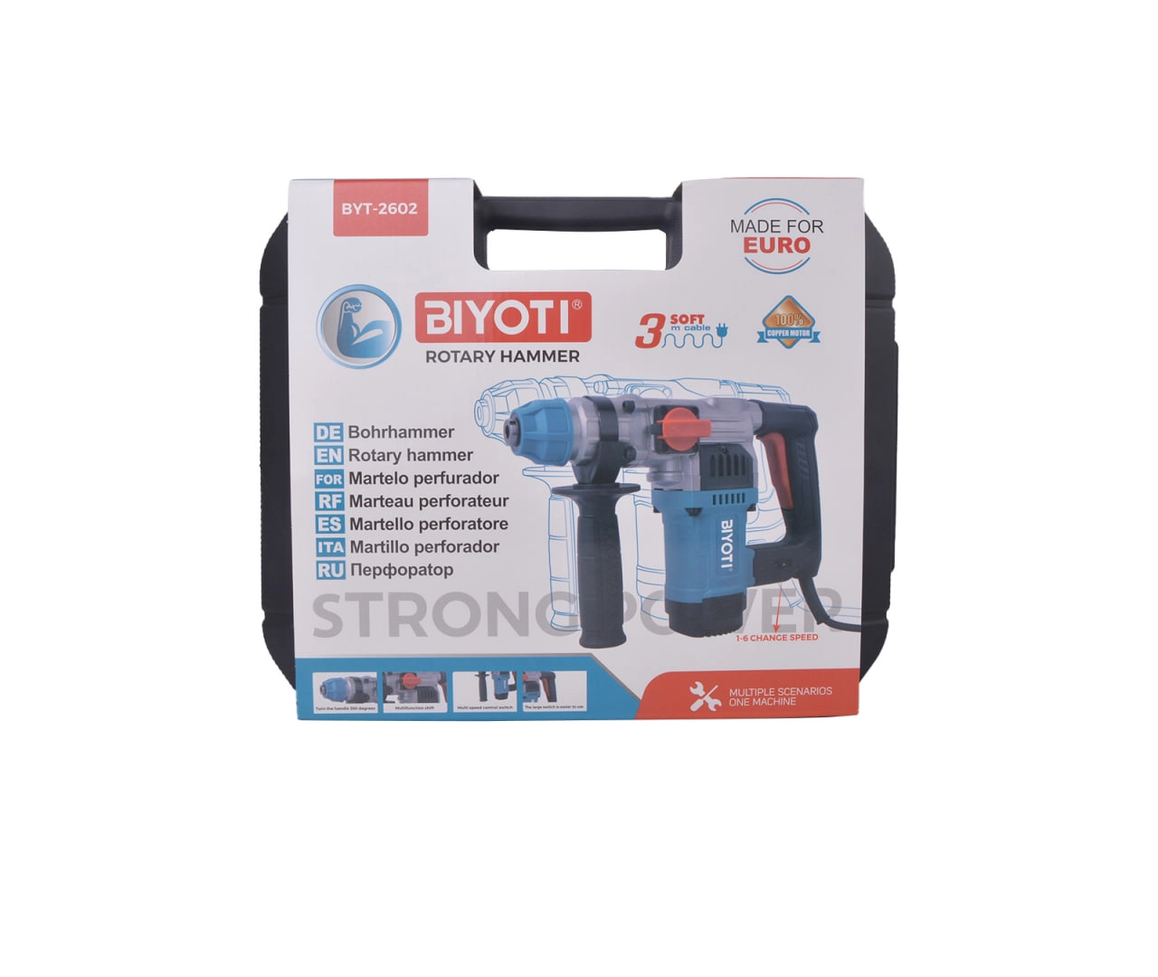 Перфоратор BIYOTI BYT-2602 1150 Вт доставка