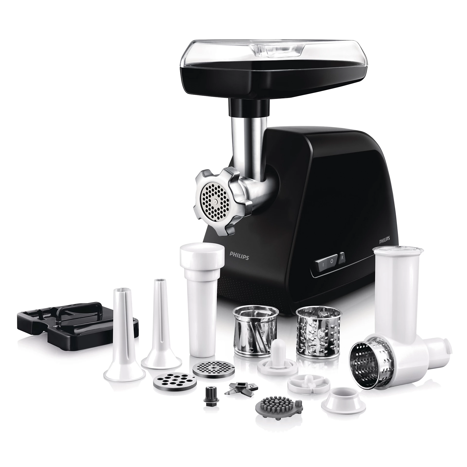 Электрическая мясорубка Philips HR2526/90 , Deep Black купить