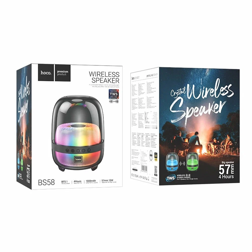 Беспроводная Bluetooth колонка Hoco BS58 чёрная рассрочка