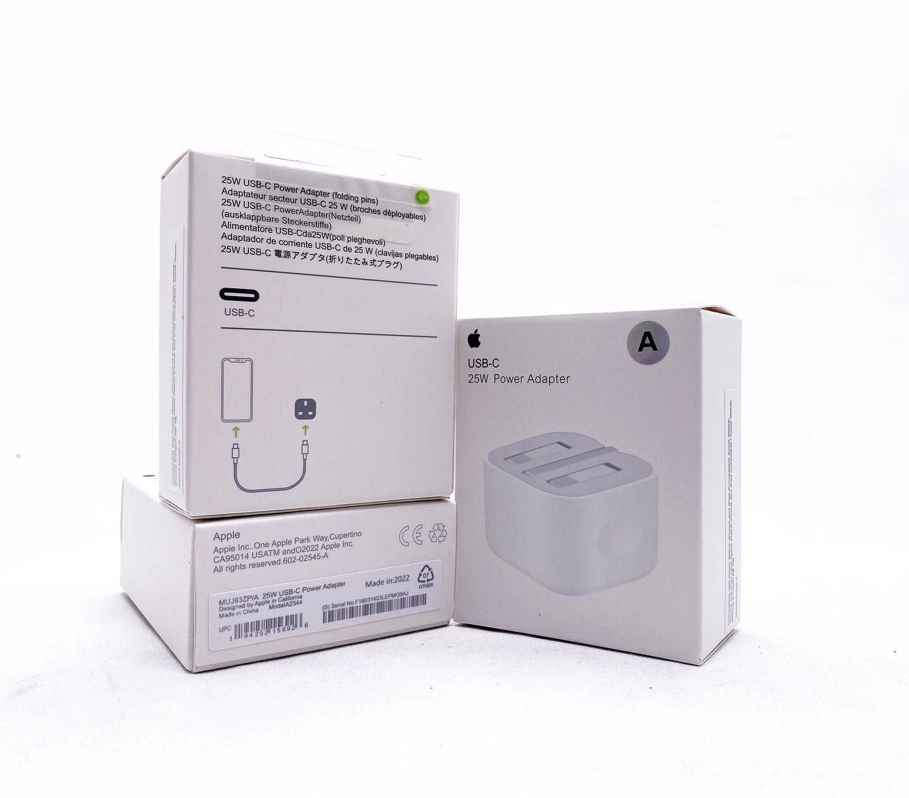 Зарядное устройство Apple 25W A2344 Type-C c Type-C (Copy) рассрочка