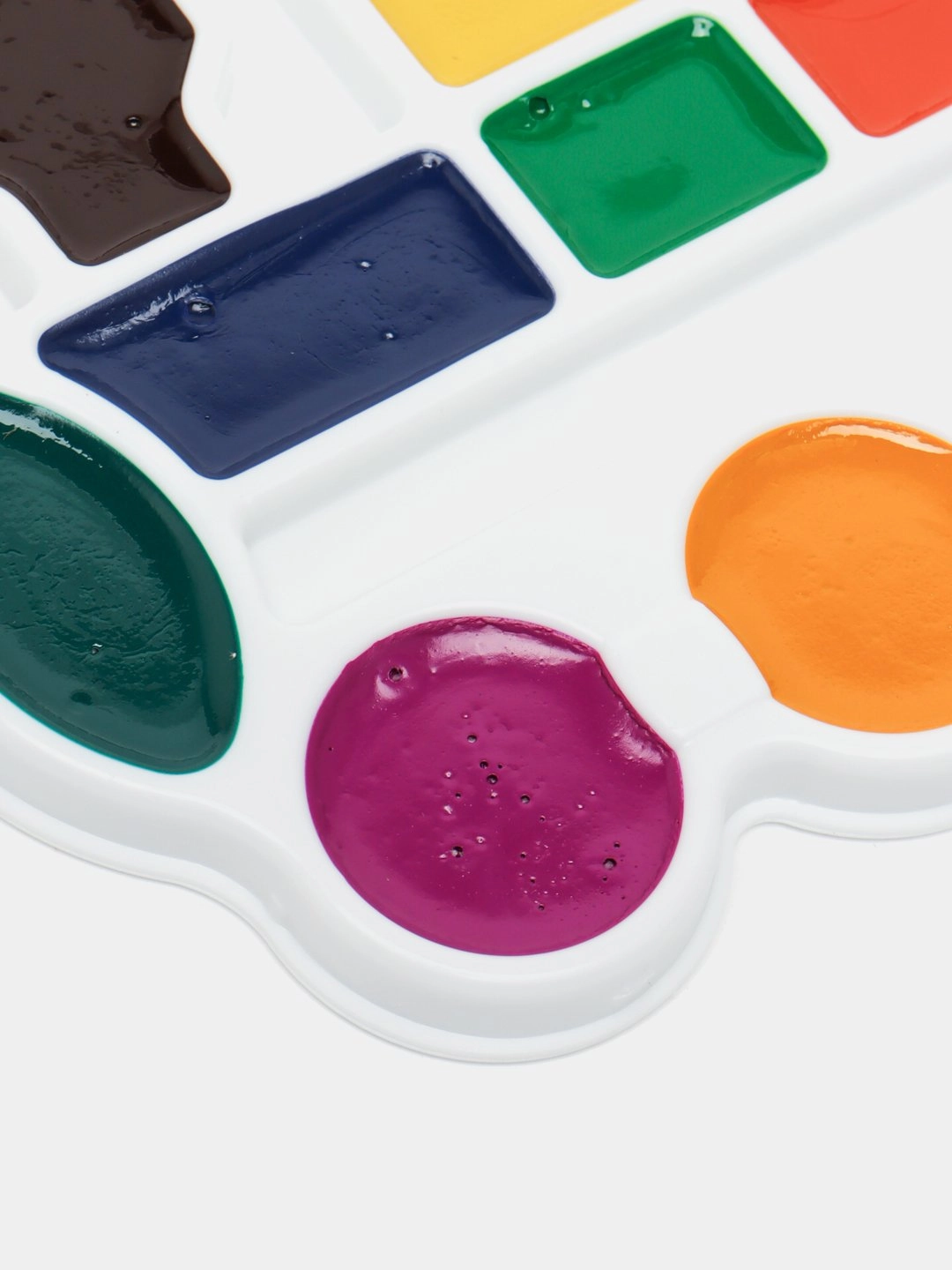 Краски Луч акварельные медовые "Паровозик" 9 цветов в Узбекистане