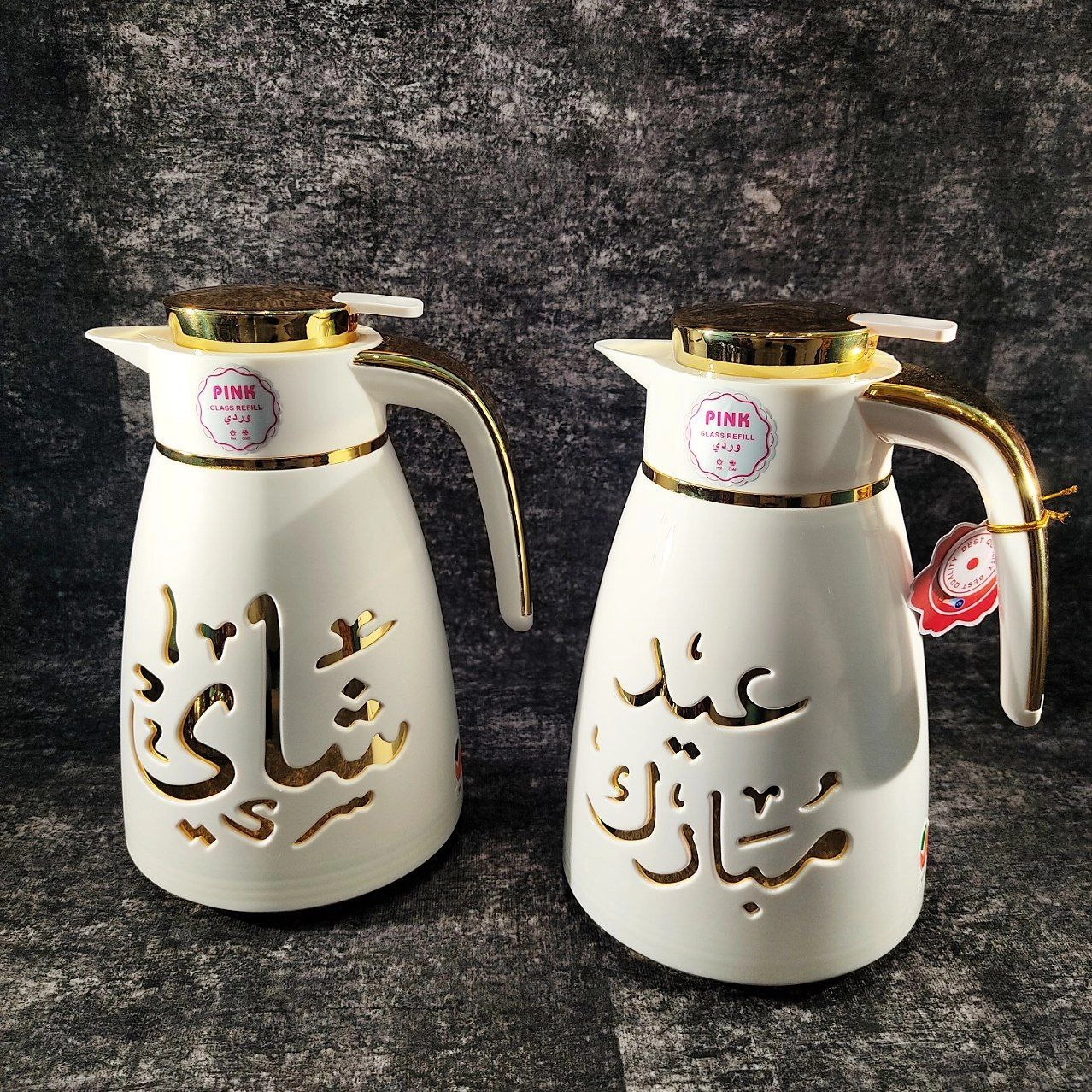 Термос Life Smile 1 л (black, white) в Узбекистане