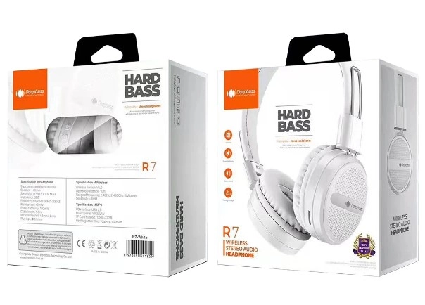 Беспроводные наушники Deepbass R7 White недорого