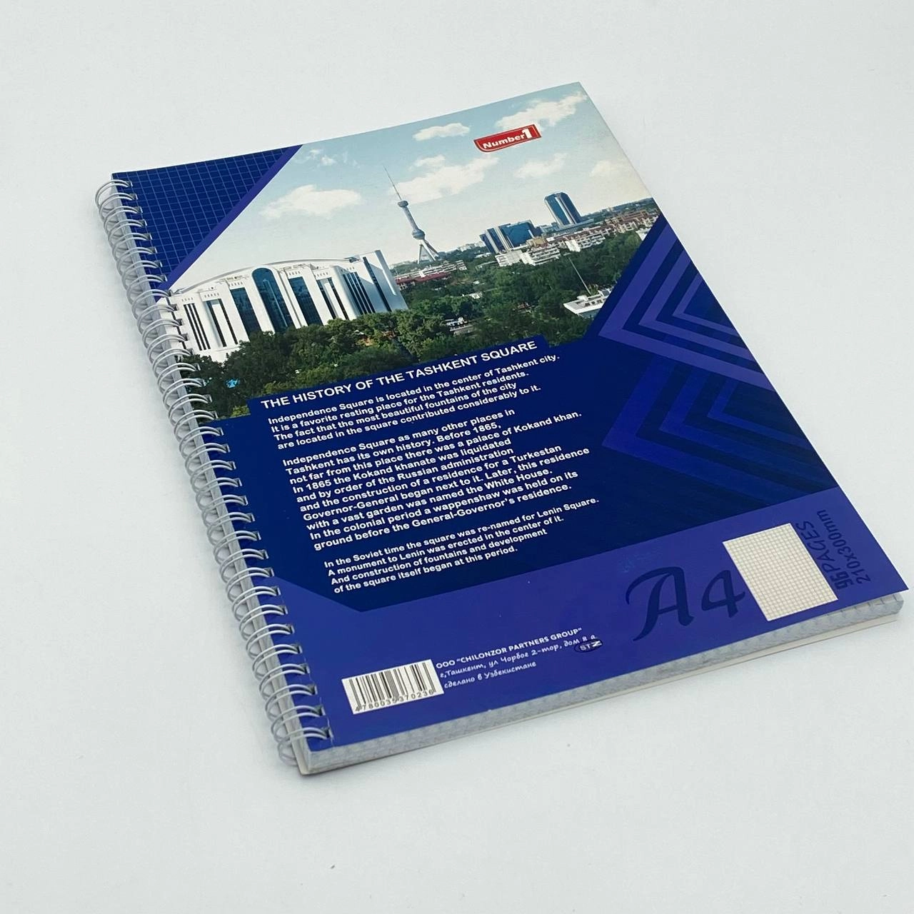 Number1 A4 bloknoti (96 varaq) arzon