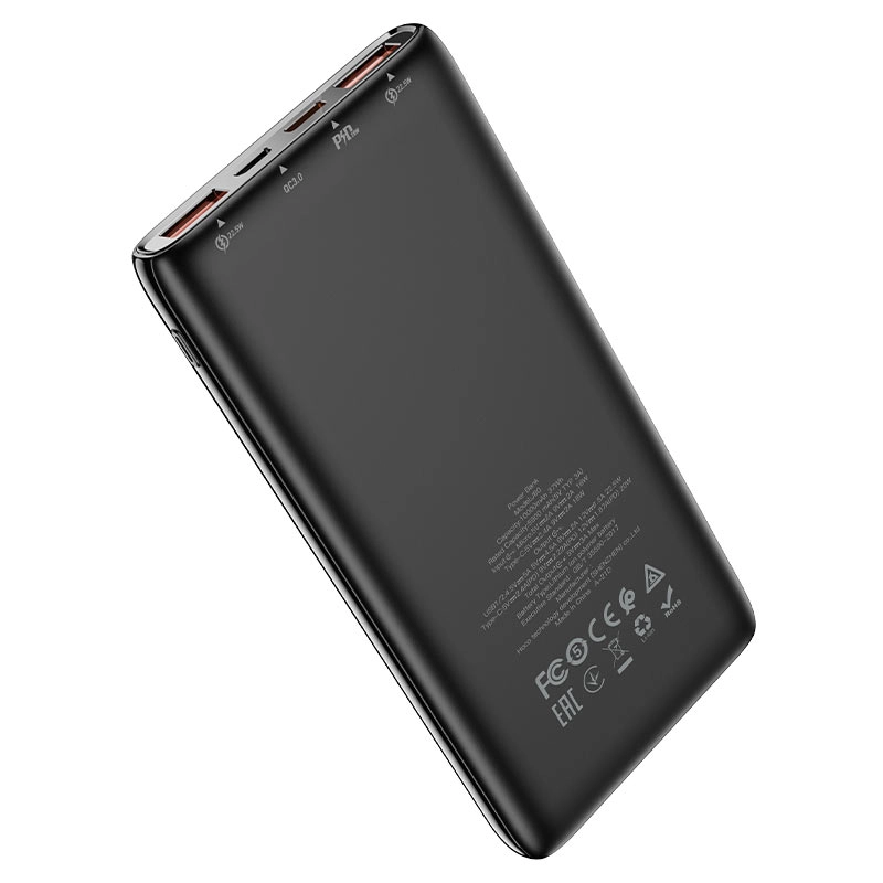 Внешний аккумулятор Power bank Hoco J80 10000mAh черный недорого