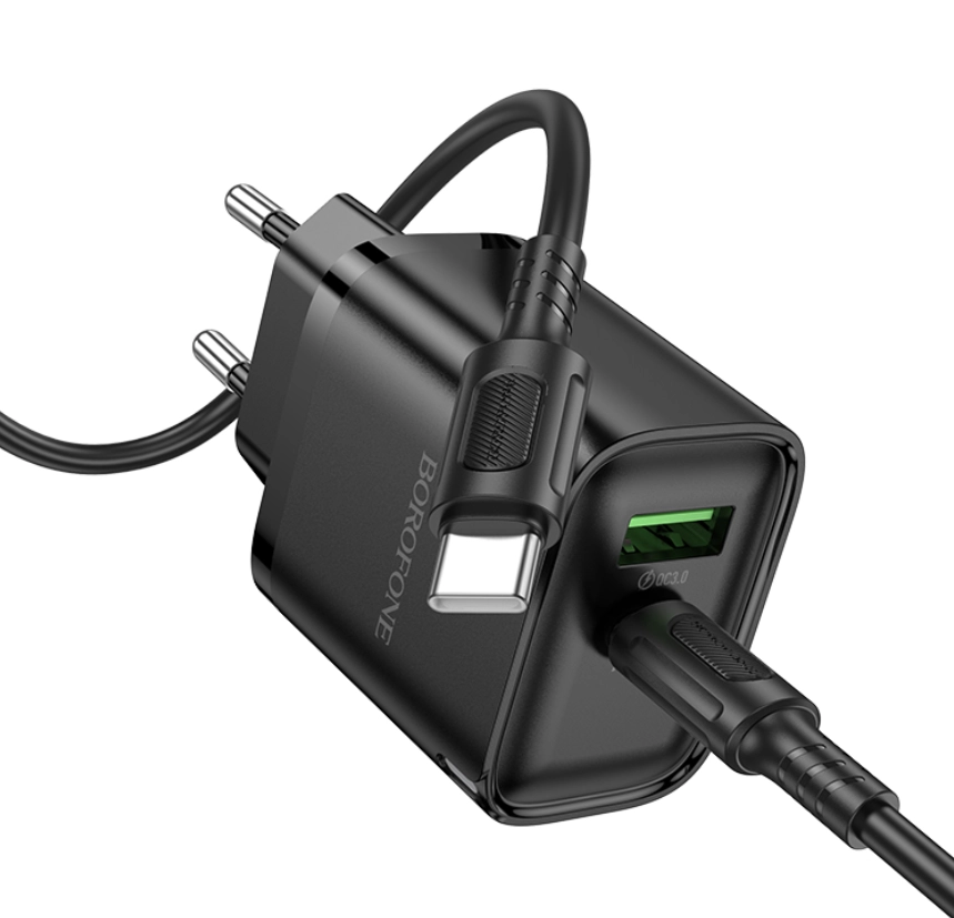 Зарядное устройство BOROFONE BA83A + кабель Type-C недорого