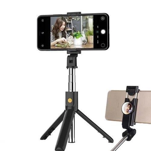 Selfie Stick Integrated Tripod K10 – pultli, simsiz monopod arzon