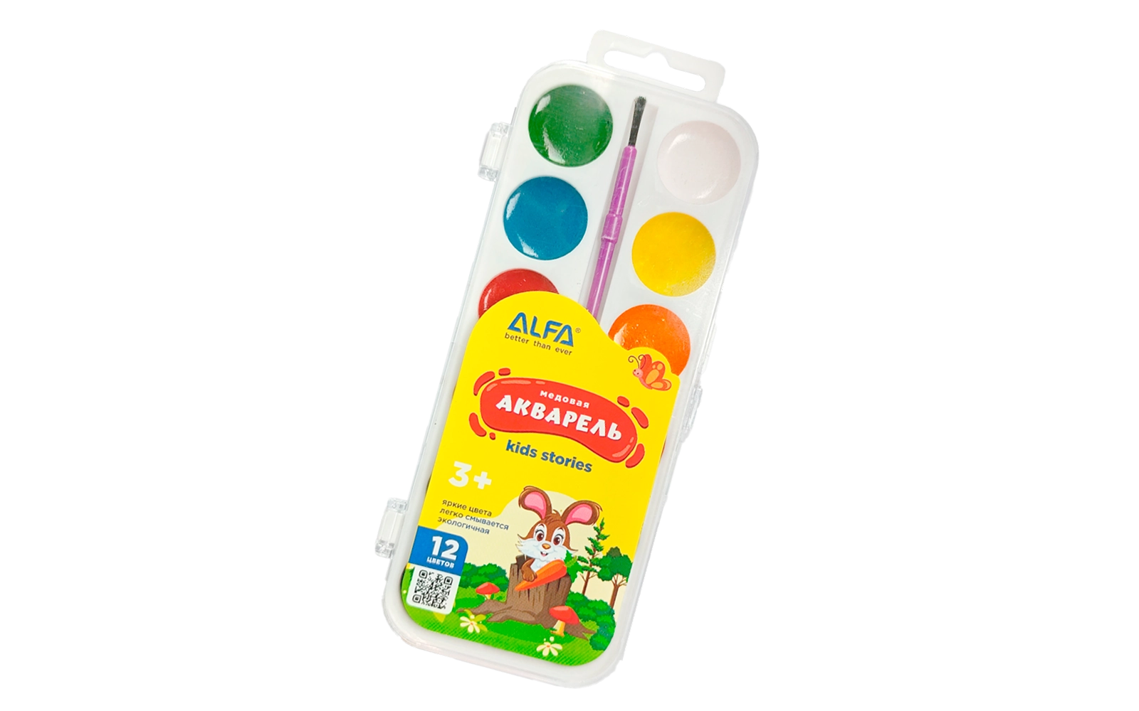 AKVAREL BO&lsquo;YOQLARI ALFA shishasi (12 xil rang) sotib olish