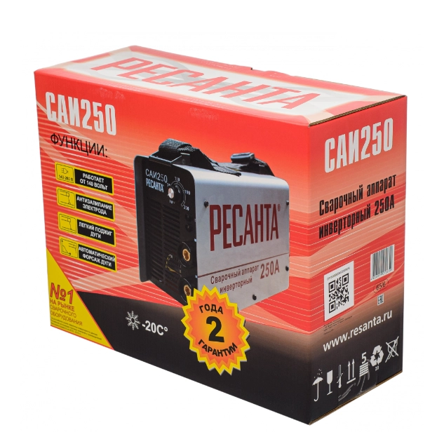 Resanta SAI 250 payvandlash apparati bo'lib to'lash