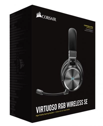 Компьютерные наушники Corsair Virtuoso RGB Wireless SE (Gun metal) онлайн