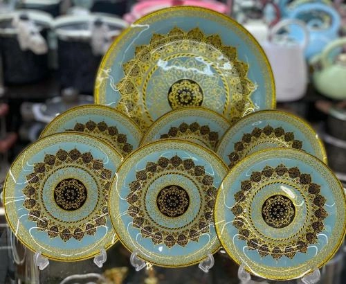 "Vostok" Royal Glass meva likopchalari to‘plami (7 buyumli) arzon