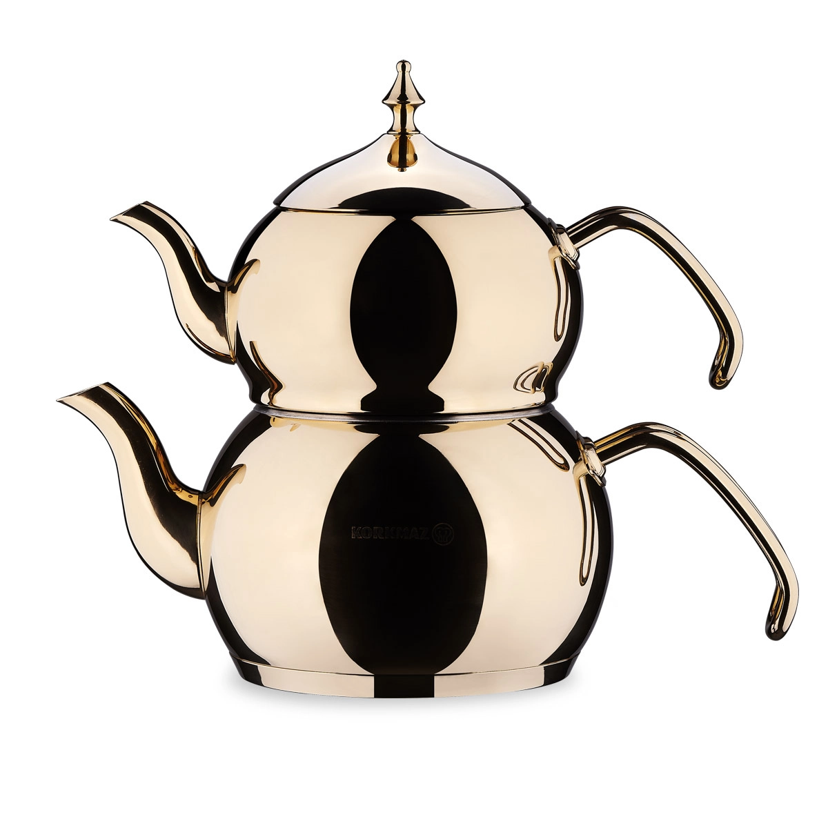 Korkmaz Hanedan Gold Premium чайный набор из нержавеющей стали (A222-02) , Silver в Узбекистане