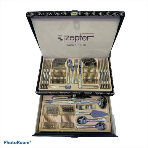 Zepter (A 063 G) dasturxon anjomlari to‘plami (12 kishilik, 86 buyumli) O'zbekistonda