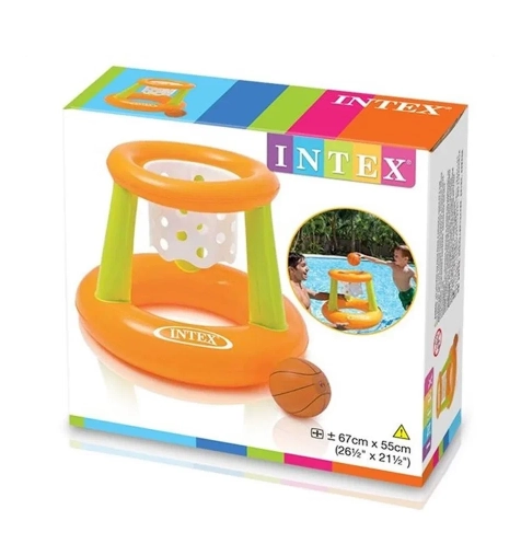 Надувной набор для игры в баскетбол на воде Intex 58504 недорого