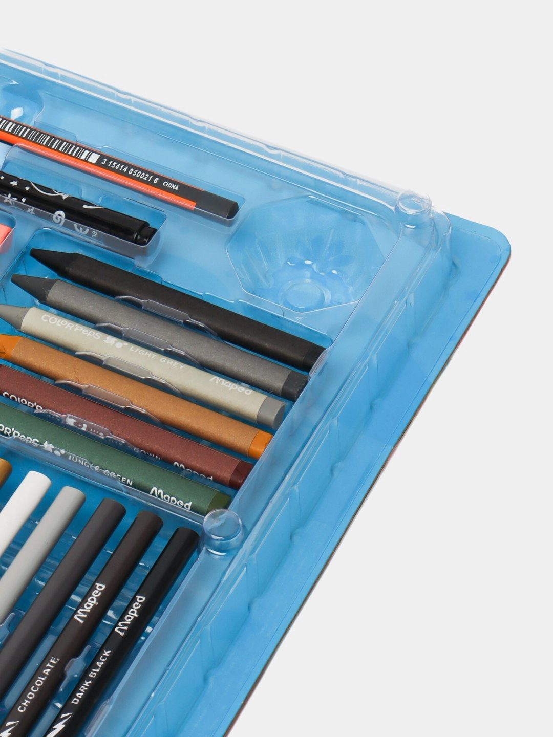 Color peps Kit, Maped 100 ta elementli rasm chizish to&lsquo;plami, plastik qutida bo'lib to'lash