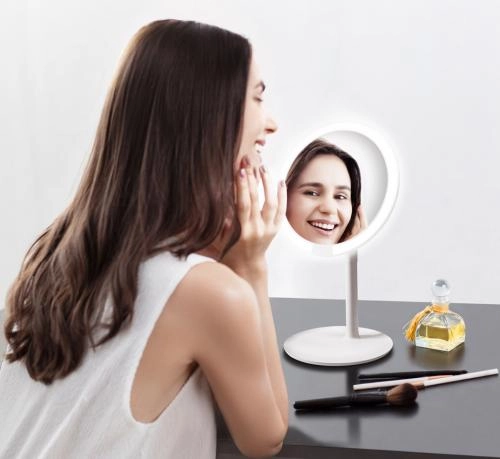 Зеркало косметическое настольное Xiaomi Amiro Lux High Color (белая подсветка) онлайн