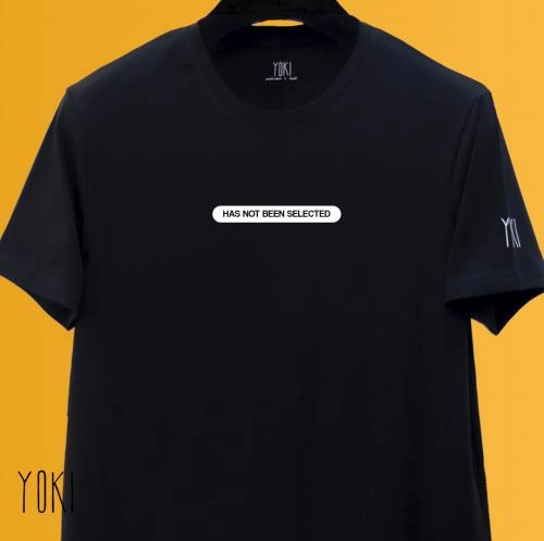 Футболка "HAS NOT BEEN SELECTED" Black купить