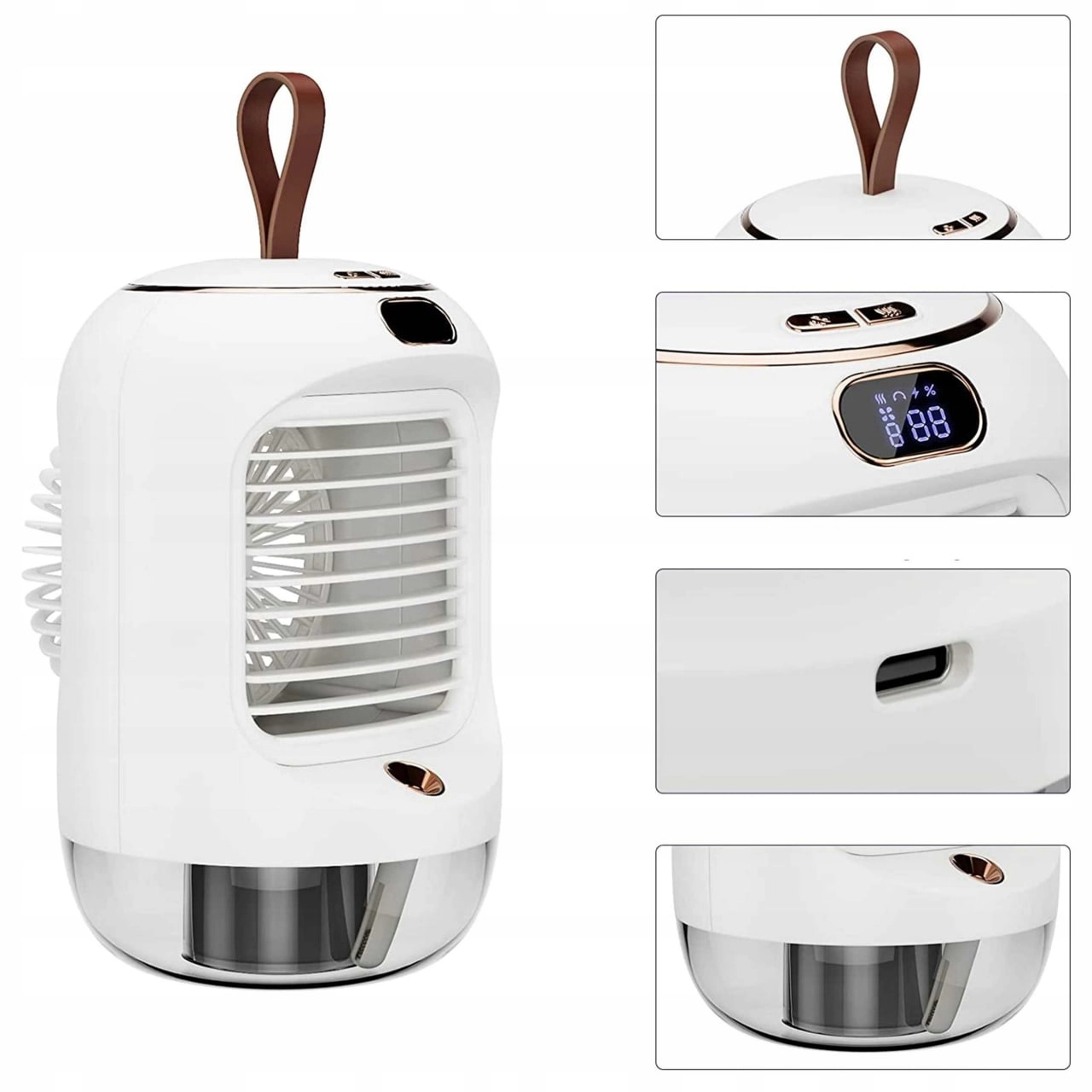 DCO XO-MF76 Mini Fan oq mini ventilyator narxi