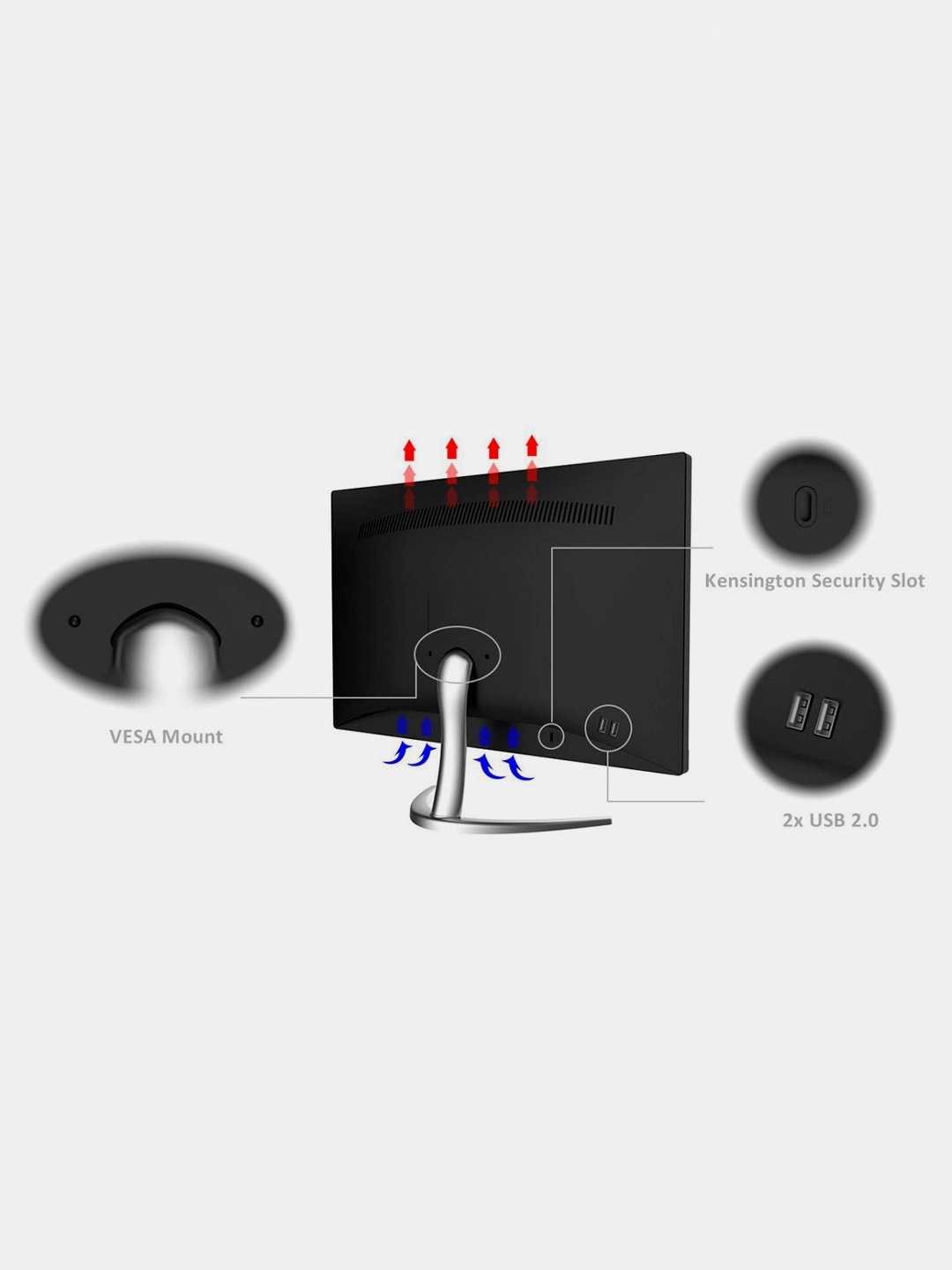 AIO FPB V20  19.5" LED  CPU Intel Celeron Processor J3160 1,6GHz, DDR3 4GB monoblok kompyuteri arzon