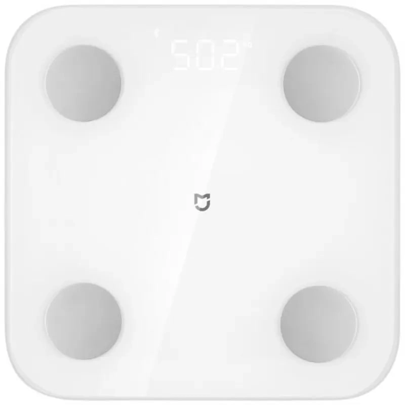 Умные весы Xiaomi Mi Body Fat Smart Scale S400 белый купить