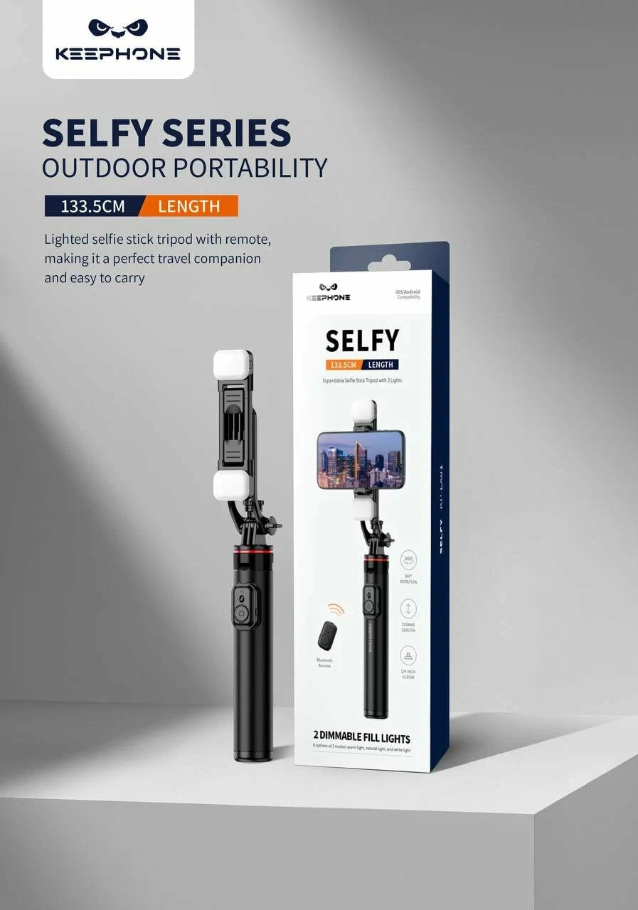 Keephone selfy stabilizator sotib olish