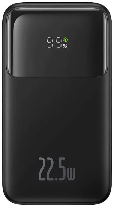 Baseus Comet 10000mAh 22.5W qora tashqi akkumulyatori sotib olish