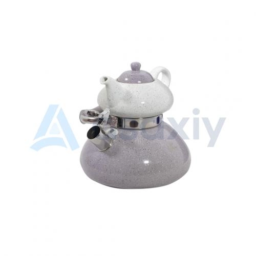 Чайник двухэтажный (турецкий) от Life Smile (круглый) недорого