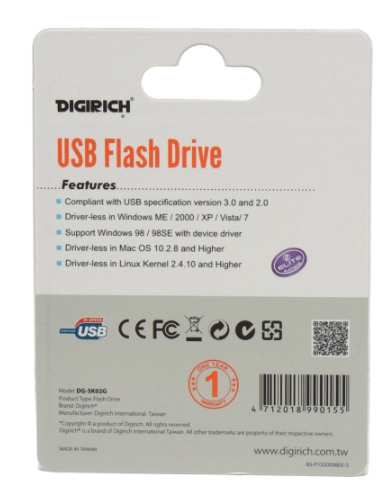 Digirich Sleek 4GB USB-fleshkasi arzon