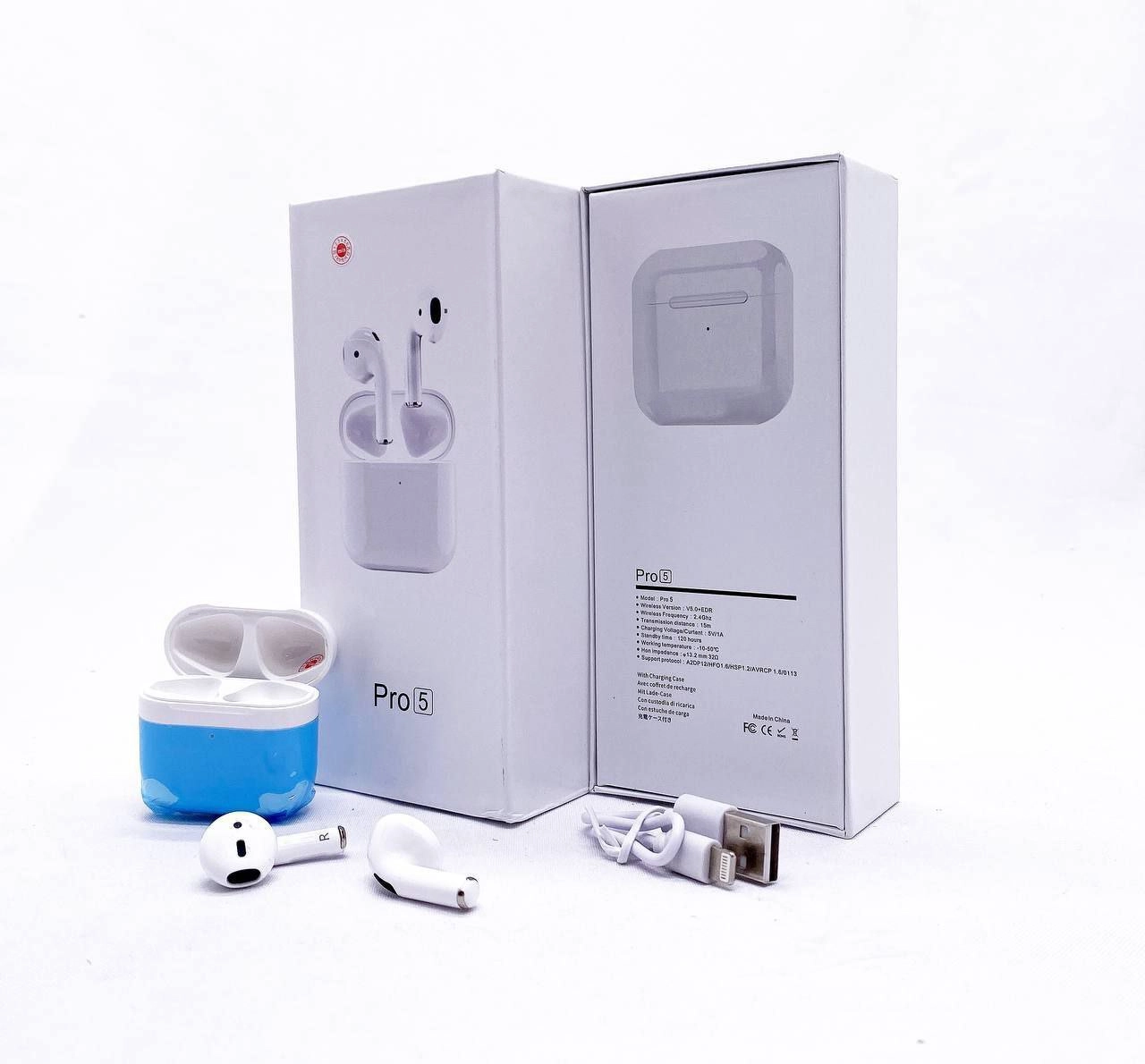 Беспроводные наушники MIS Airpods Pro 5 белый недорого
