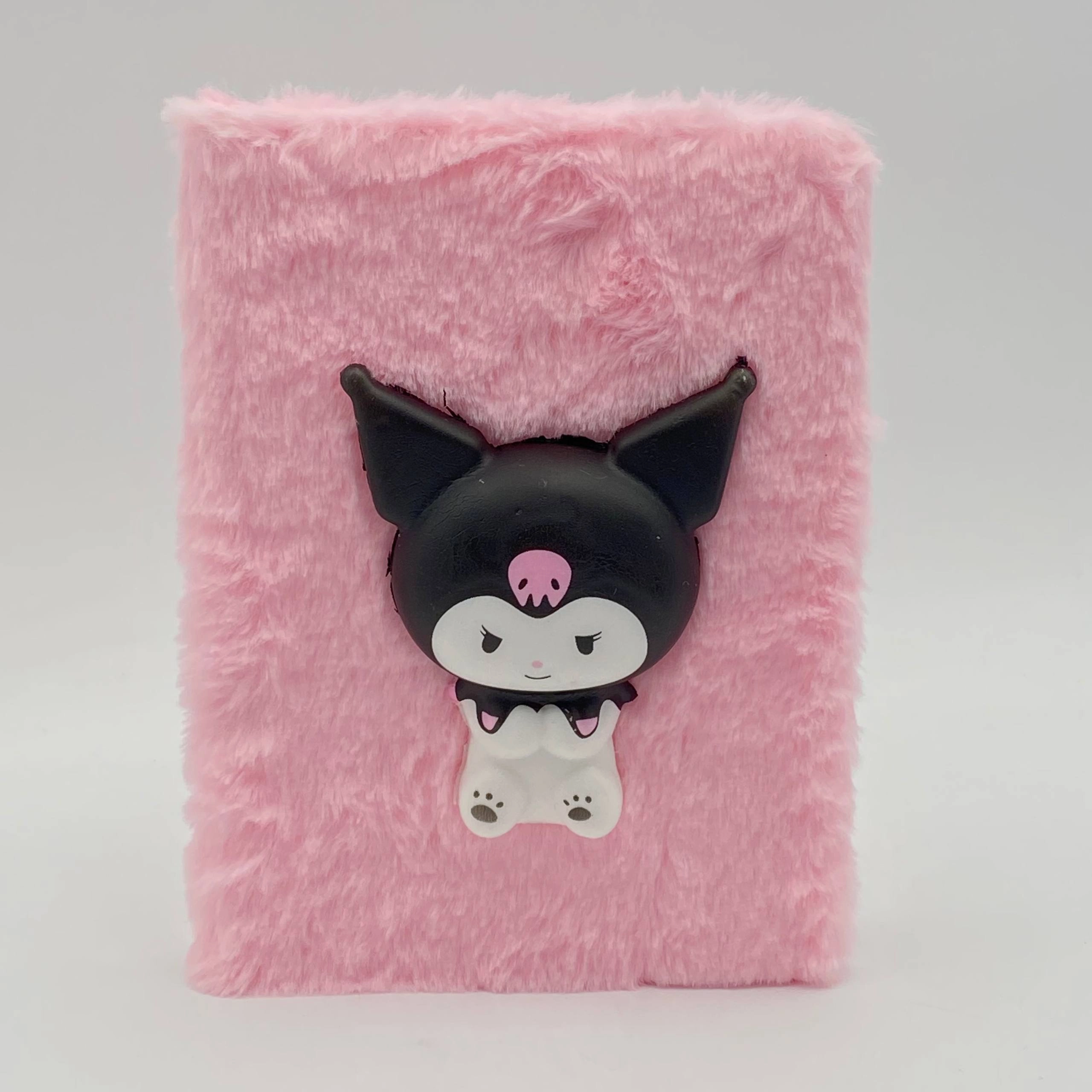 Пухлый блокнот Kuromi (розовый, голубой, фиолетовый) рассрочка