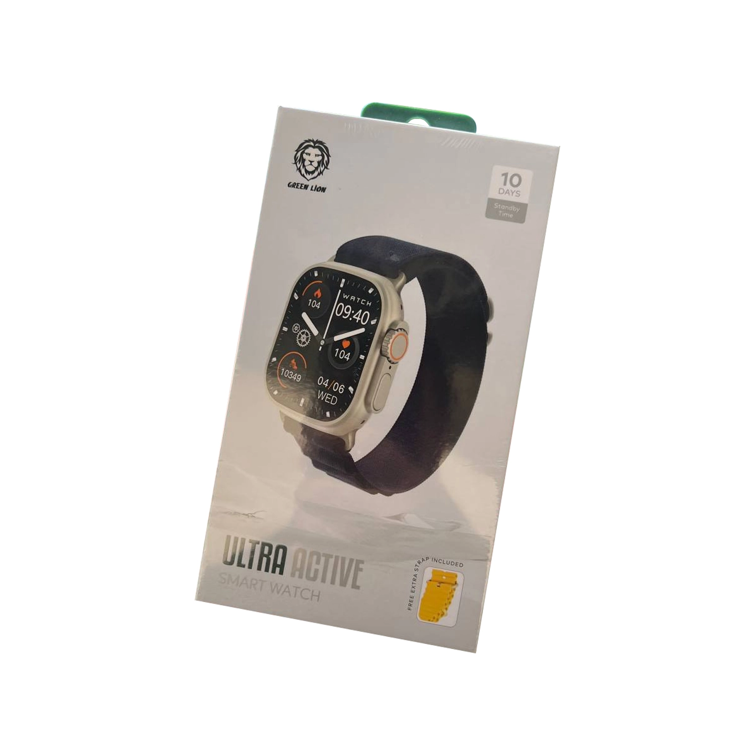 Green Lion Ultra Active qora smart-soati GNUTSW49TIBK arzon