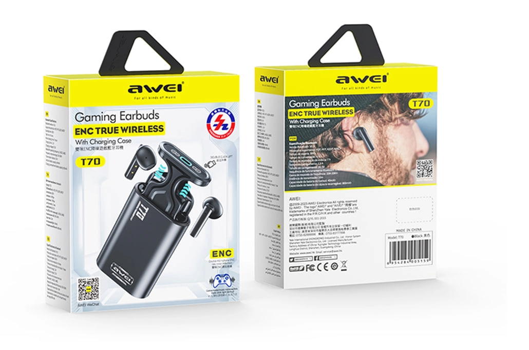 Беспроводные наушники Awei T70 недорого