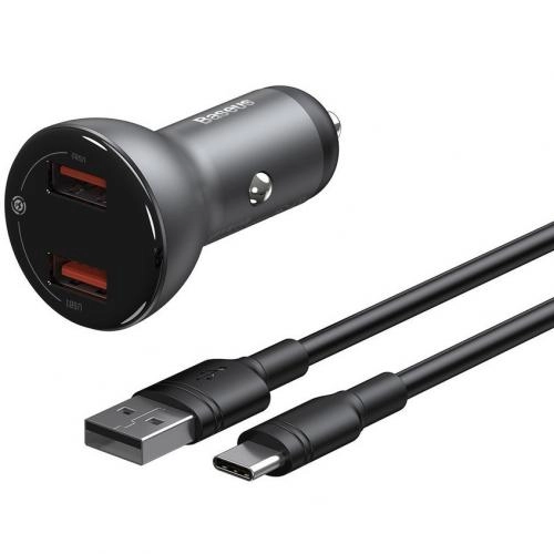 Baseus Digital Display PPS Dual Quick Charger Car 45W avtomobilda smartfon quvvatlagichi - rasm №2 Baseus Digital Display PPS Dual Quick Charger Car 45W avtomobilda smartfon quvvatlagichi sotib olish