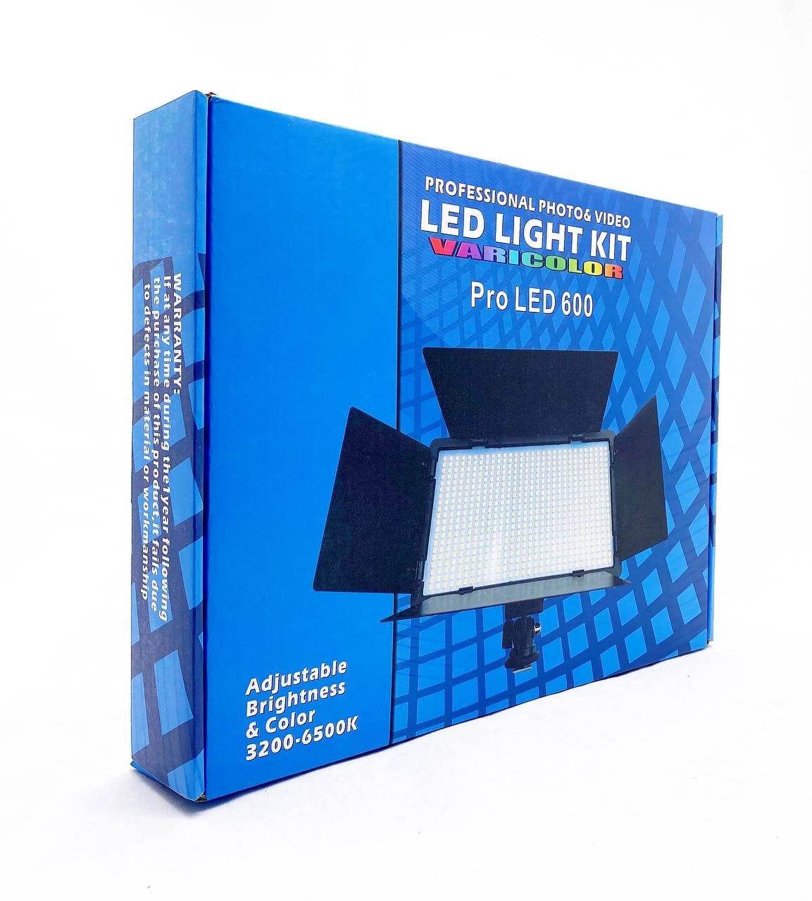 Pro LED 600 video va fotosurat uchun chiroq arzon