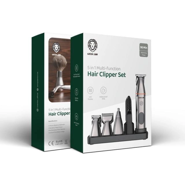 Триммер Green Lion 5 in 1 Multi-Function Hair Clipper Set 600mAh недорого