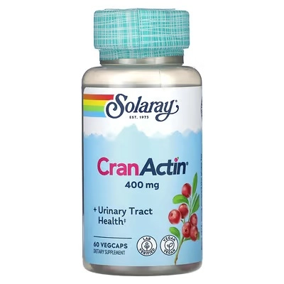 Solaray, CranActin, 400 mg, 60 vegetarian kapsula (00840) sotib olish